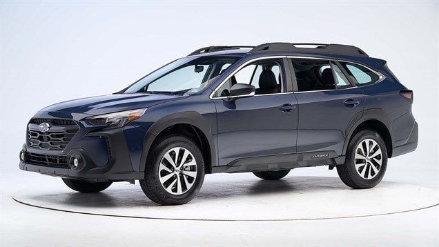 The 2023 Subaru Outback and two sister vehicles recently snagged Top Safety Pick+ awards. - Photo: IIHS