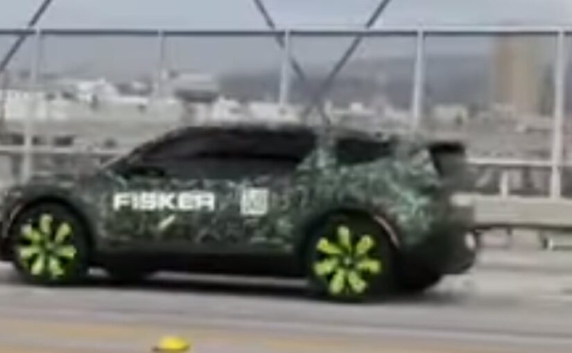 Fisker Pear turns up in L.A. in video clip as well as images